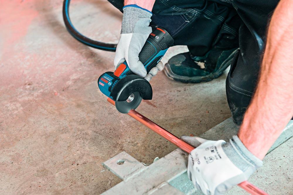 BOSCH Akku-Winkelschleifer GWS 12V-76  (2x 3,0 Ah)