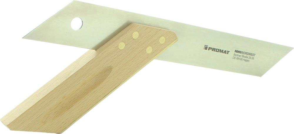 Gehrungswinkel Schenkellänge 300 mm Holz/Ms.