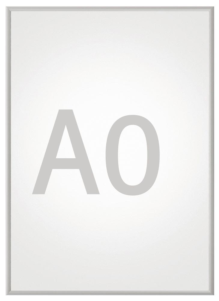 Klapprahmen, DIN A0, BxTxH 870x12x1220 mm, , Antireflex-Schutzfolie