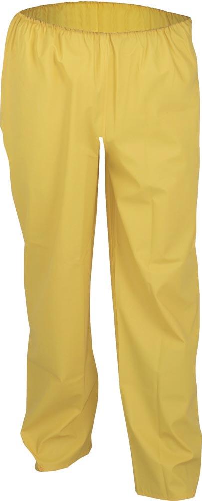 Regenschutzhose PU Stretch Größe XXXL gelb