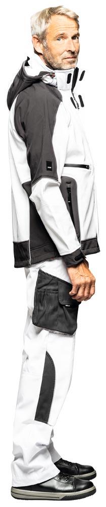 Softshell-Jacke WALTER, grün-schwarz Gr. 2XL