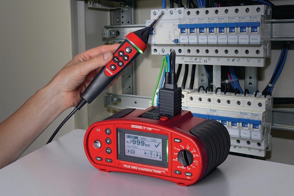 Installationsprüfgerät IT 130 zur Prüfung elektrischer Anlagen