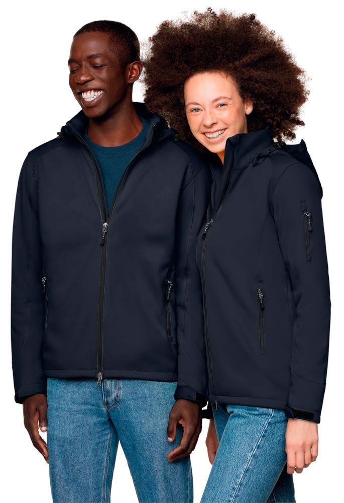 Softshell-Jacke Ontario, Farbe tinte, Gr. M