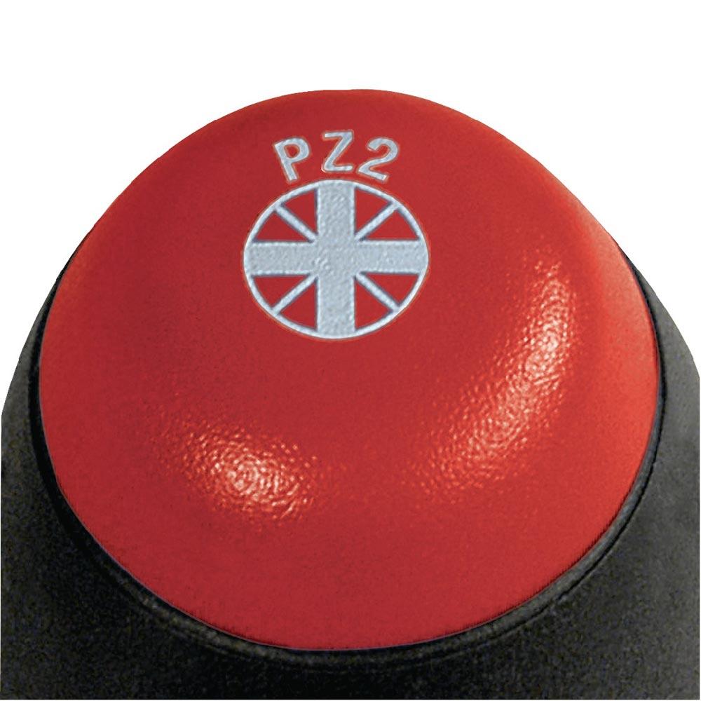 Schraubendreher 314 Größe PZD 2 Klingenlänge 100 mm Mehrkomponentengriff 6-Kant Klinge / Ansatz