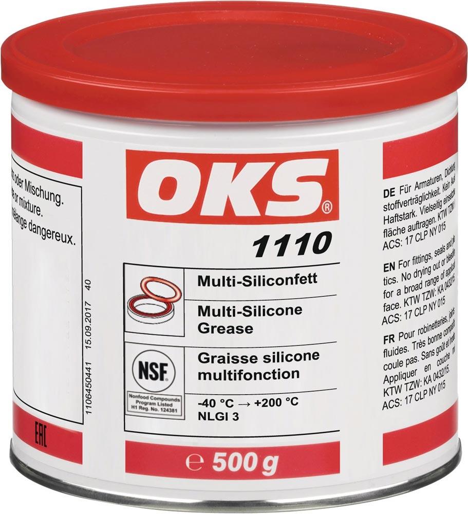 Multi-Silikonfett OKS 1110 NSF H1 transparent 500 g Dose