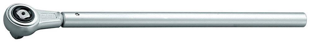 Durchsteckknarre 2193 Z-94 1  40 Zähne Länge 720 mm Durchsteckvierkant