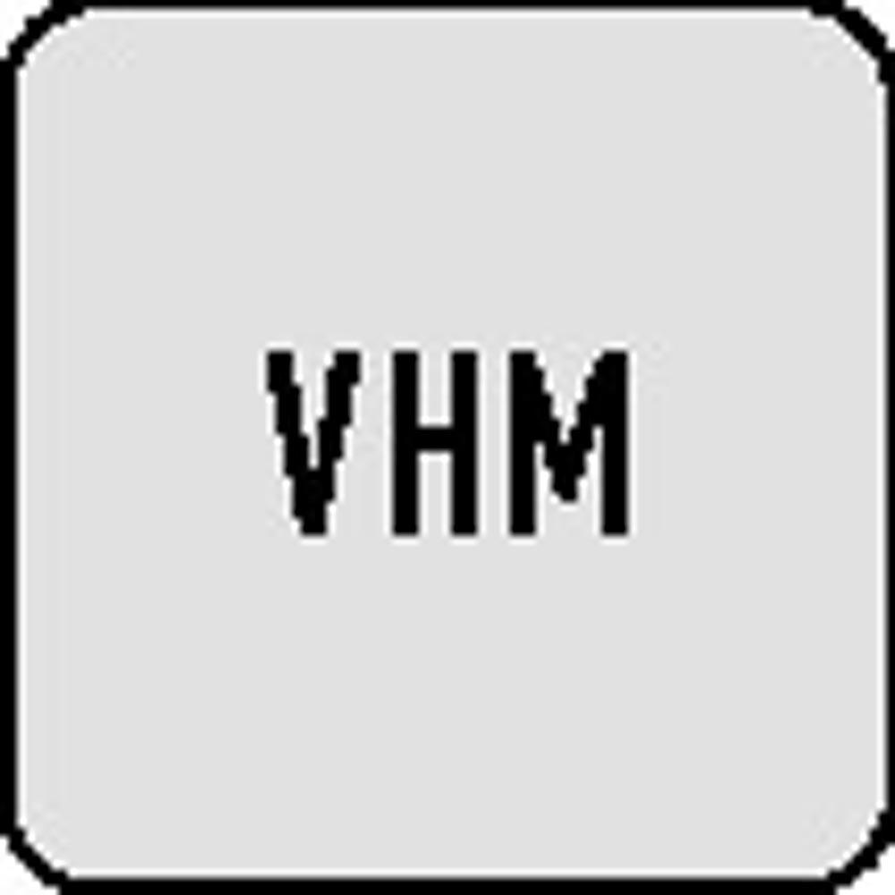 Gravierstichel Profil D Ø 6 mm VHM Gesamtlänge 75 mm