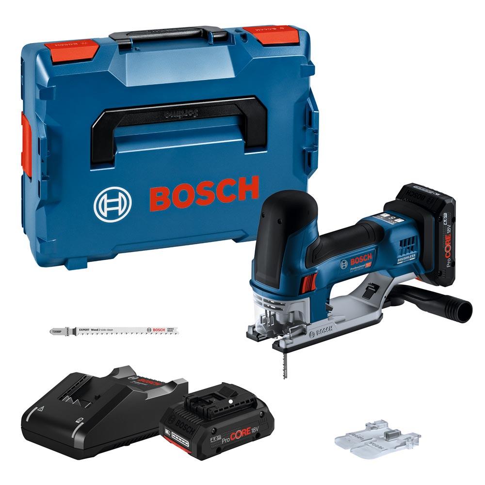 BOSCH Akku-Stichsäge GST 18V-155 SC (2xPC4,0Ah L-BOXX)