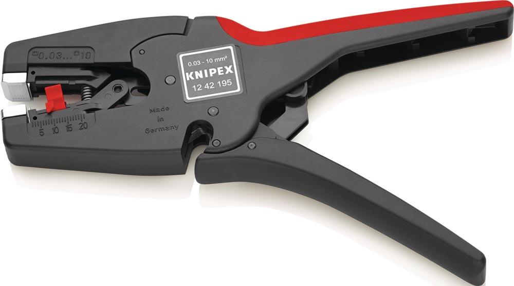 Automatikabisolierzange MultiStrip® 10 Länge 195 mm 0,03 - 10 (AWG 32 - 7) mm