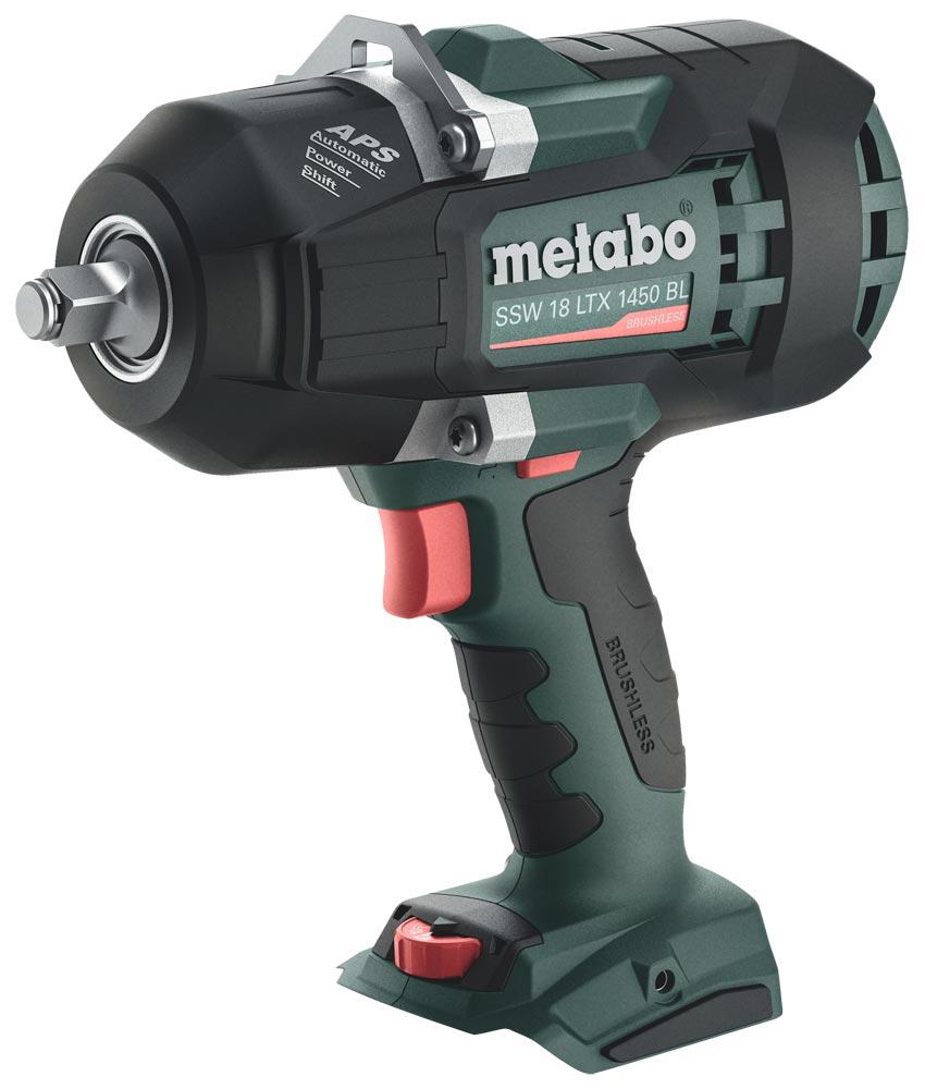 METABO Akku-Schlagschrauber SSW 18 LTX 1450 BL in metaBOX (ohne Akku/Ladegerät)