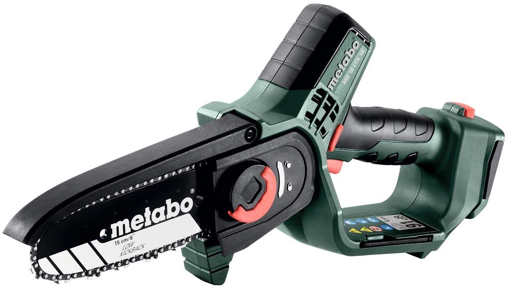 METABO Akku-Gehölzsäge MS 18 LTX 15 inkl. Teleskopstab MS 1,2-1,8 m (o. Akku/Ladegerät) METABO Akku-Gehölzsäge MS 18 LTX 15 inkl. Teleskopstab MS 1,2-1,8 m (o. Akku/Ladegerät)