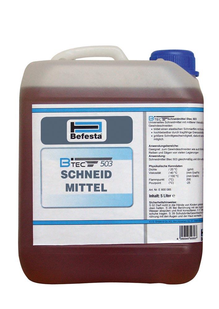 Schneidmittel Btec 503 5 l-Kanister