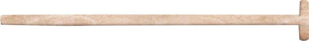 Spatenstiel DIN 20152 Länge 950 mm Ø 40 mm Esche T-Griff, gebogen, mit Konus