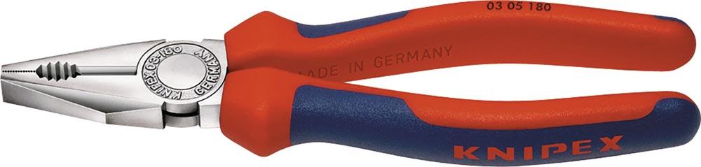 Kombizange Länge 200 mm verchromt Comfort-Griffe