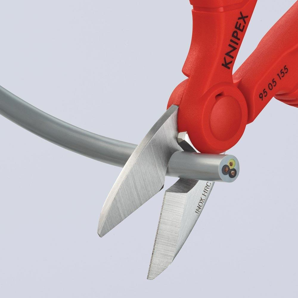 Elektriker-/Handwerkerschere Länge 155 mm 2-K.-Hüllen Elektriker-/Handwerkerschere Länge 155 mm 2-K.-Hüllen