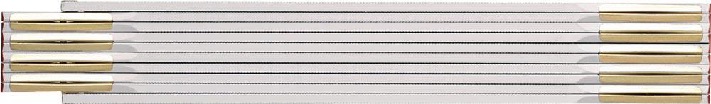 Gliedermaßstab 9042 Länge 2 m Breite 16 mm mm/cm EG III Buche weiß Gliedermaßstab 9042 Länge 2 m Breite 16 mm mm/cm EG III Buche weiß