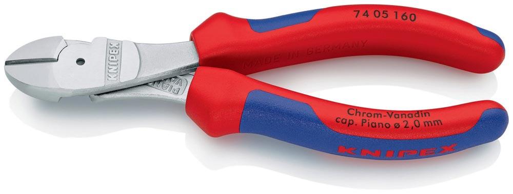 Kraftseitenschneider Länge 160 mm Form 0 Mehrkomponenten-Hüllen