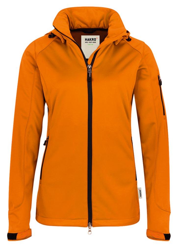 Damen-Softshell-Jacke Alberta, Farbe orange, Gr. M