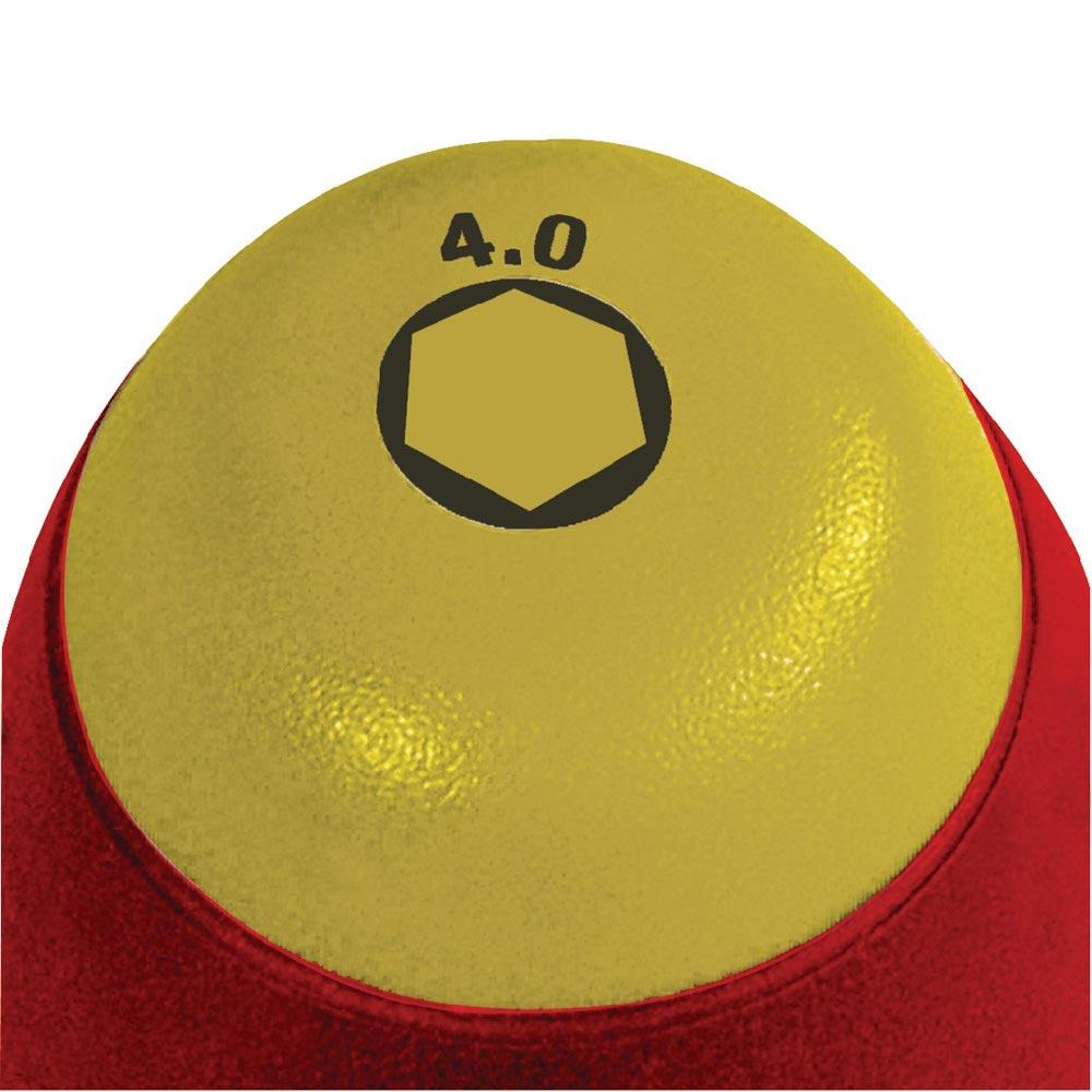 Sechskantsteckschlüssel 322 Schlüsselweite 17 mm Klingenlänge 125 mm Mehrkomponentengriff VDE isoliert