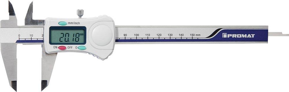 Messschieber DIN 862 100 mm digital mit Feststellschraube eckig Messschieber DIN 862 100 mm digital mit Feststellschraube eckig