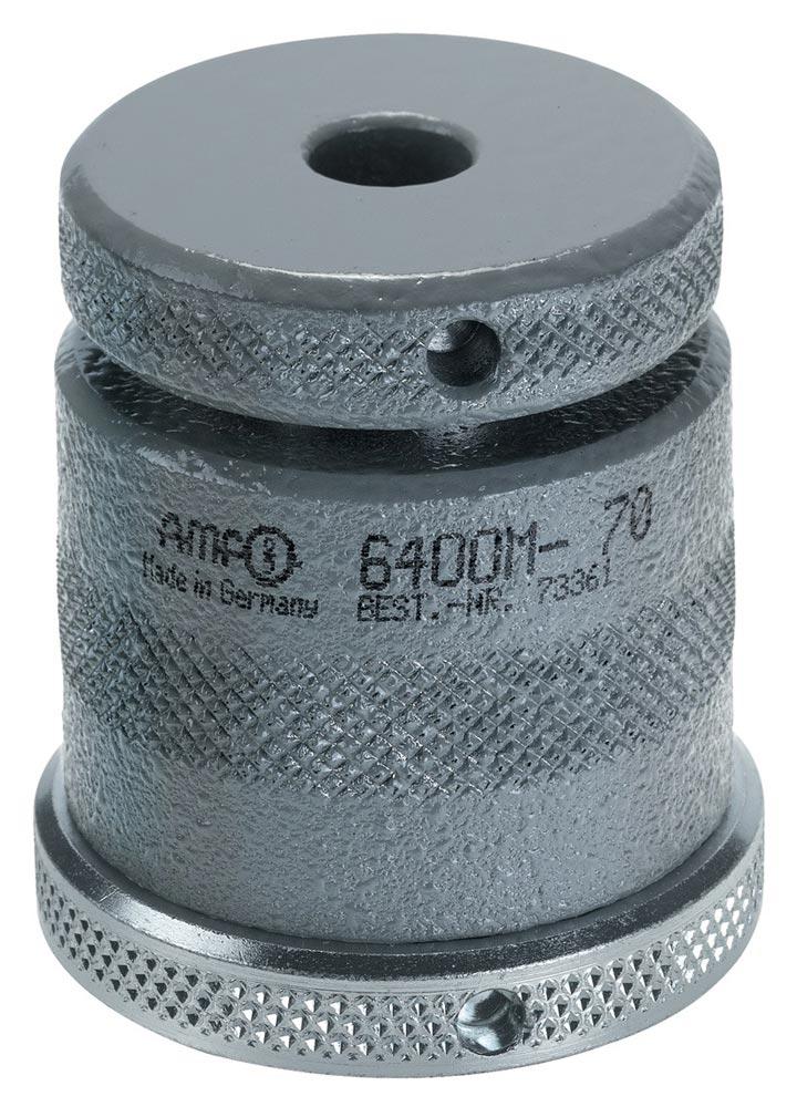 Schraubbock Nr. 6400M Größe 110 mit flacher Auflage und Magnetfuß Höhe 80 - 110 mm