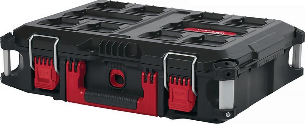 Koffer PACKOUT™ L411xB561xH165 mm Polymer schwarz-rot