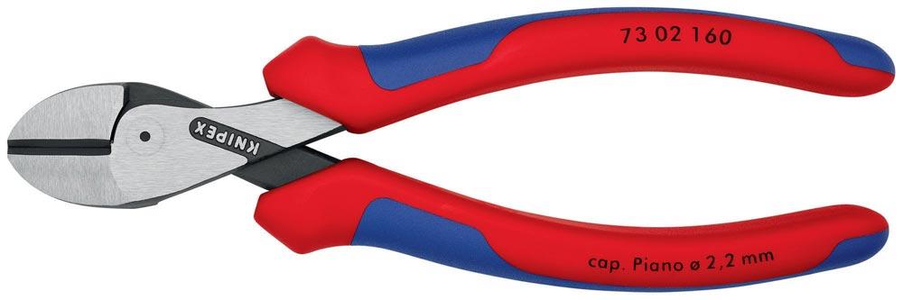 Kompaktseitenschneider X-Cut® Länge 160 mm Kopf poliert Mehrkomponenten-Hüllen