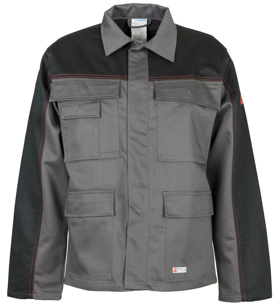 Weld Shield Jacke, Farbe grau/schwarz, Gr. 44