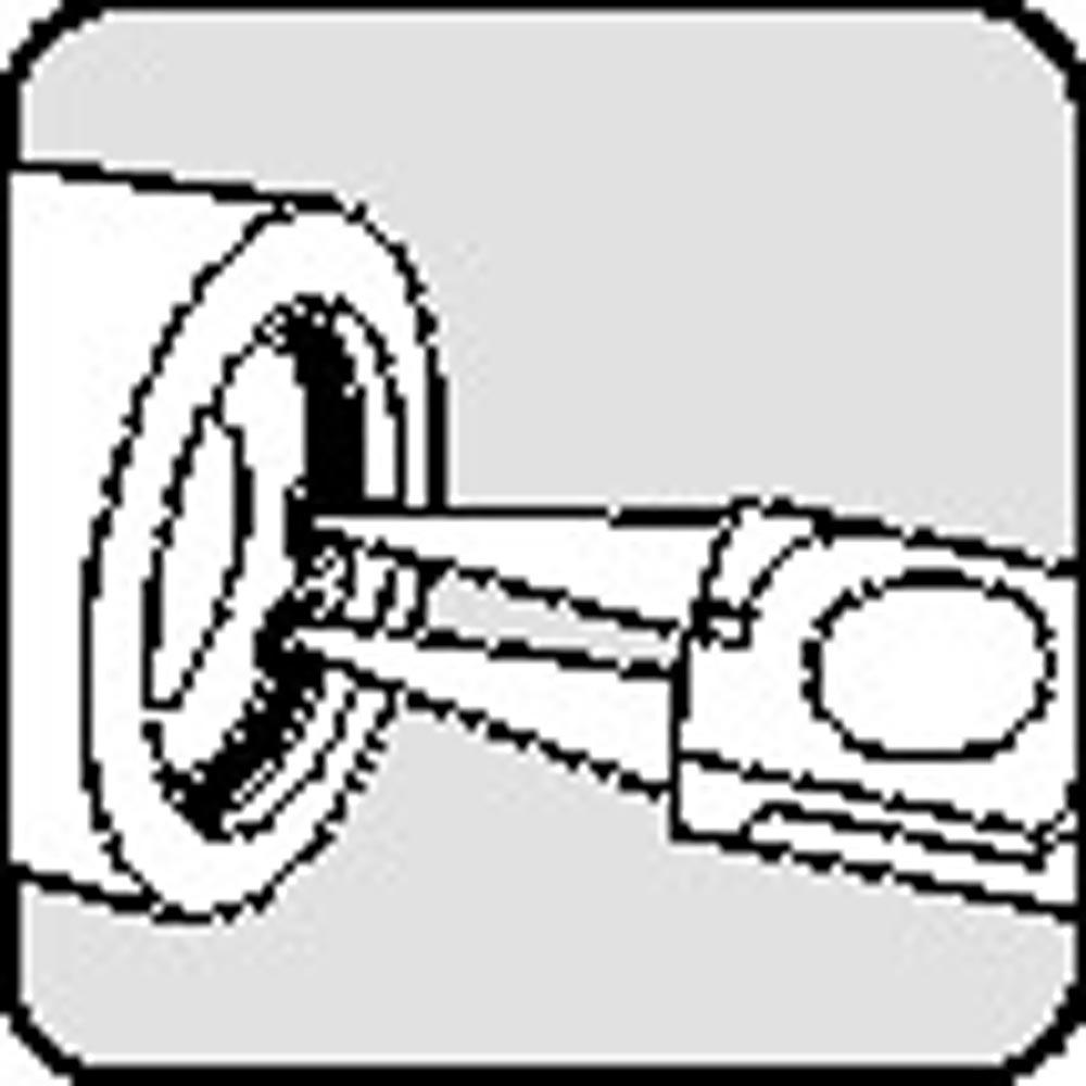 Präzisionssicherungsringzange J 21 für Bohrungen Ø 19 - 60 mm Länge 165 mm