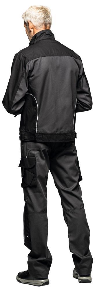 Arbeitshose Twill BRUNO, anthrazit-schwarz Gr. 86 Arbeitshose Twill BRUNO, anthrazit-schwarz Gr. 86
