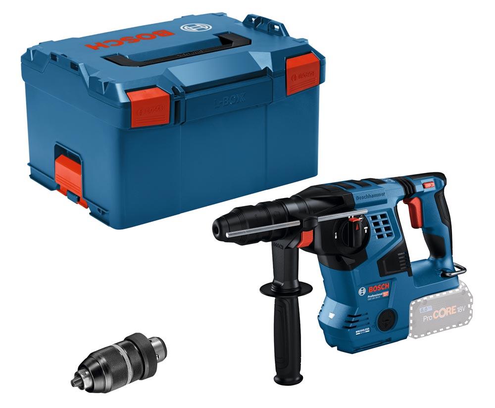 BOSCH Akku-Bohrhammer GBH 18V-28 CF (Solo, L-BOXX)