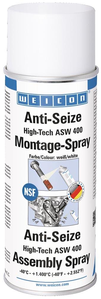 Montagepaste Anti-Seize High-Tech 400 ml weiß NSF H1 Spraydose