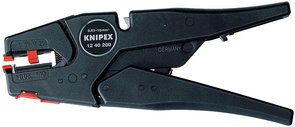 Automatikabisolierzange Länge 200 mm 0,03 - 10 (AWG 32 - 7) mm