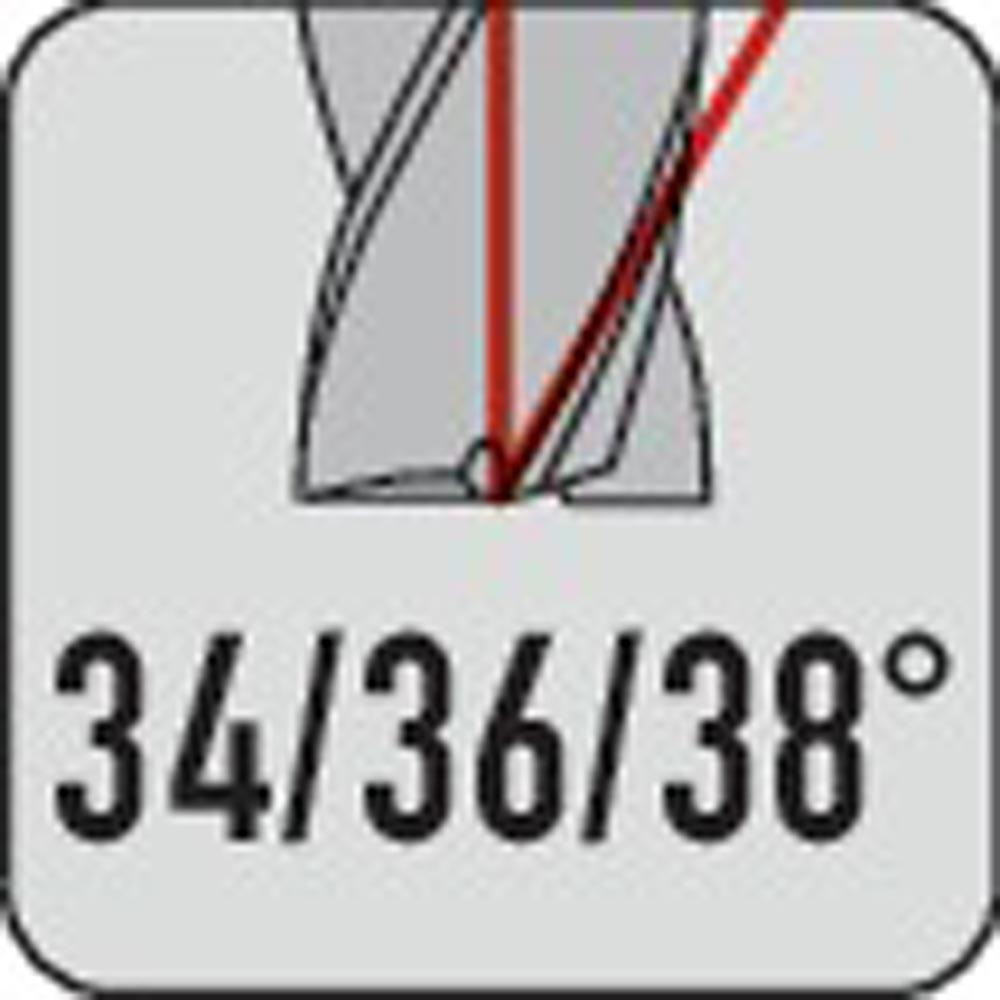 Bohrnutenfräser DIN 6527 L Typ N Nenn-Ø 12 mm VHM TiAlN DIN 6535 HB Schneidenanzahl 3 lang