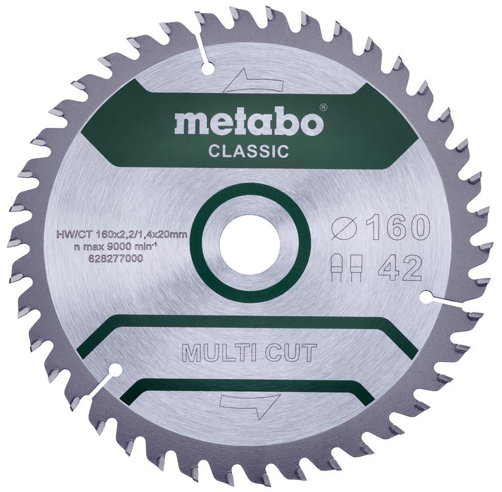 Sägeblatt multi cut - classic, 165x2,2/1,4x20 Z42 FZ/TZ 5