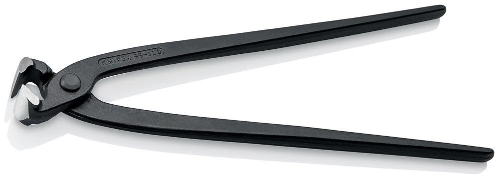 Monierzange Länge 300 mm poliert schwarz atramentiert