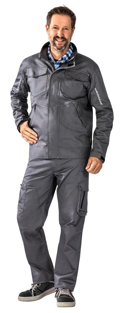 Bundjacke Stretchline anthrazit, Gr. 54