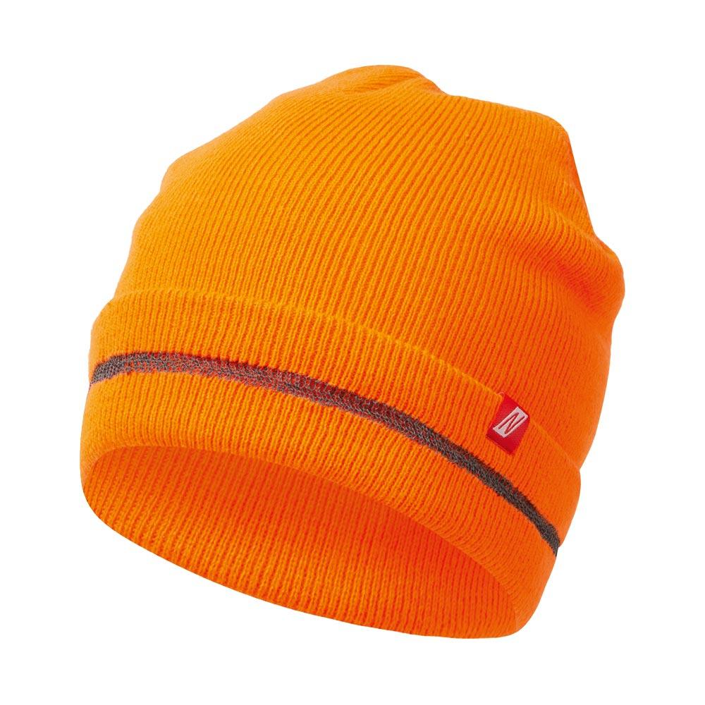 Strickmütze, 3M Thinsulate Winterfutter, Farbe Neonorange