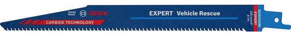 Säbelsägeblatt Expert Automotive Steel Länge 225 mm Breite 20 mm Zahnteilung TPI 8 3 mm S-Schaft 10 Stück / Karte