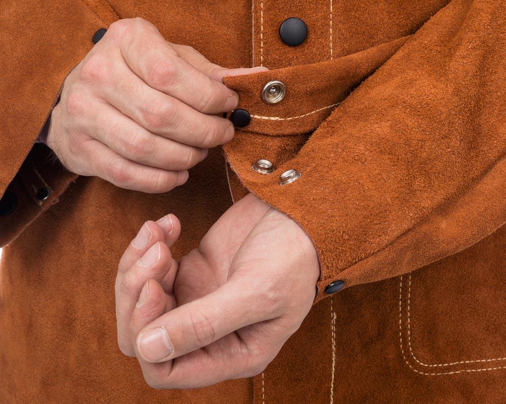 Schweißerschutz-Jacke STEERSOtuff® Größe M 1 Stück