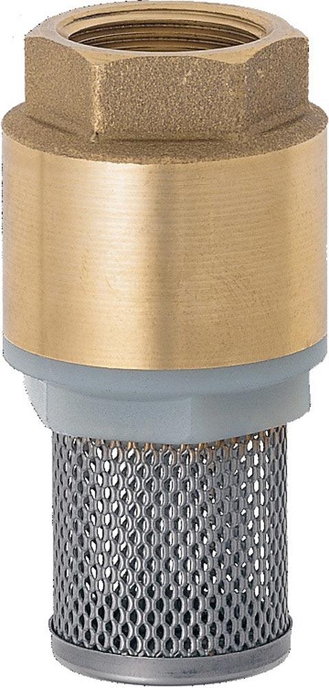Fußventil GEKA Messing/Chromstahl Innengewinde 1 Fußventil GEKA Messing/Chromstahl Innengewinde 1