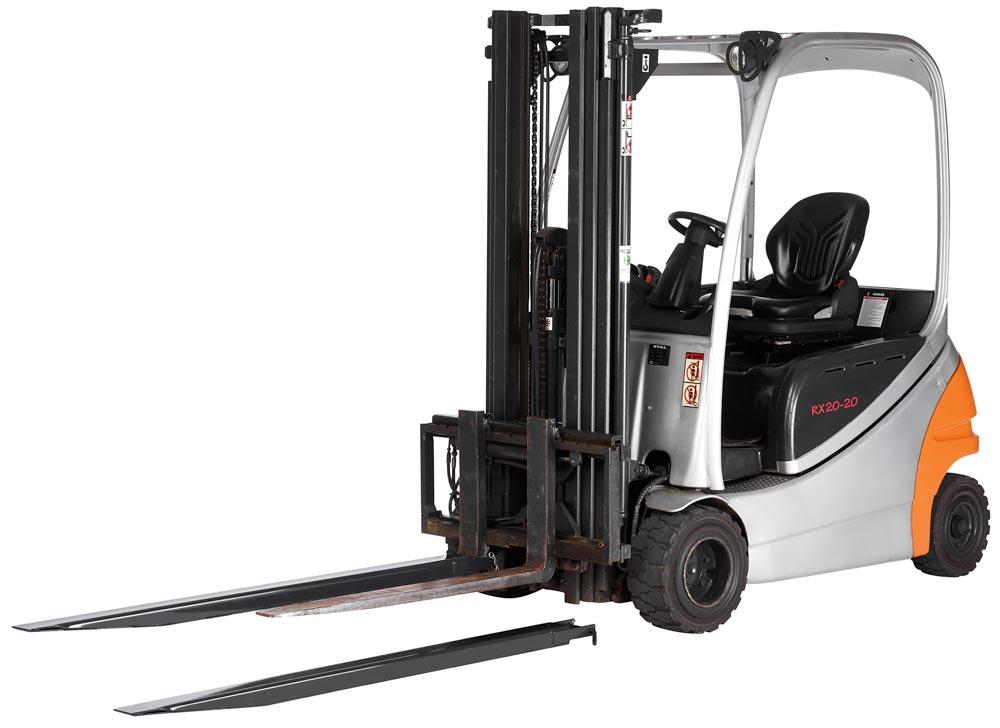 Gabelverlängerung für Gabelstapler, geschlossenes Profil, L 2200 mm, für Zinkenquerschnitt 100x50 mm
