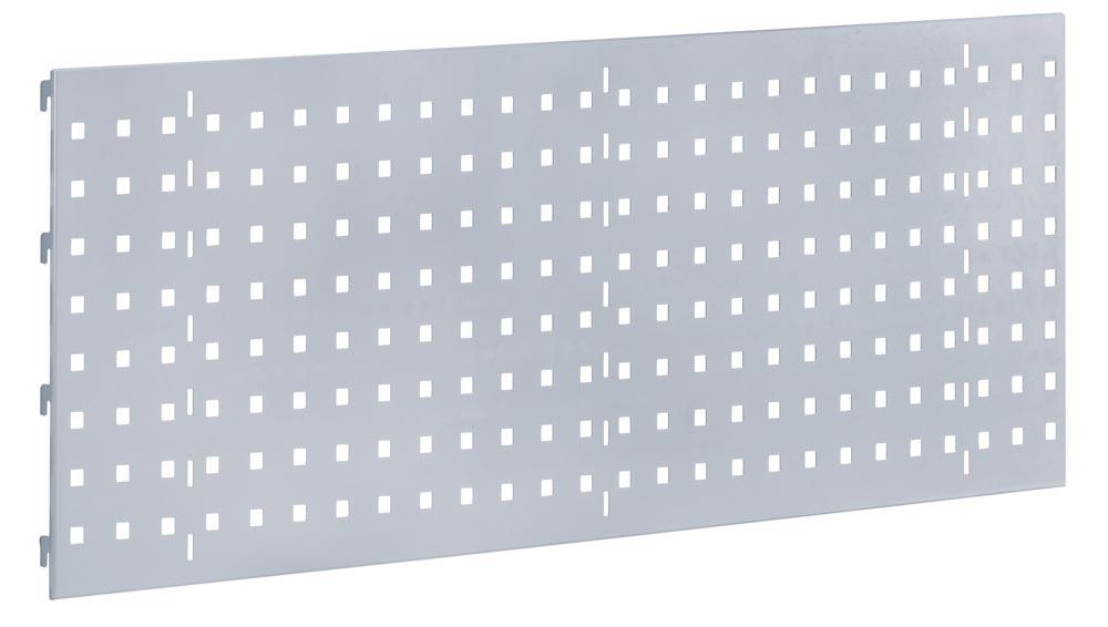 Rückwand mit Quadratlochung 10x10 mm, BxH 1000x350 mm, RAL 7016