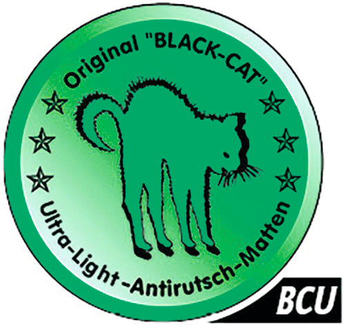 Sicherheitsantirutschmatte BLACK-CAT Panther -BCP- L0,6 m B0,8 m D4 mm 1 Matte